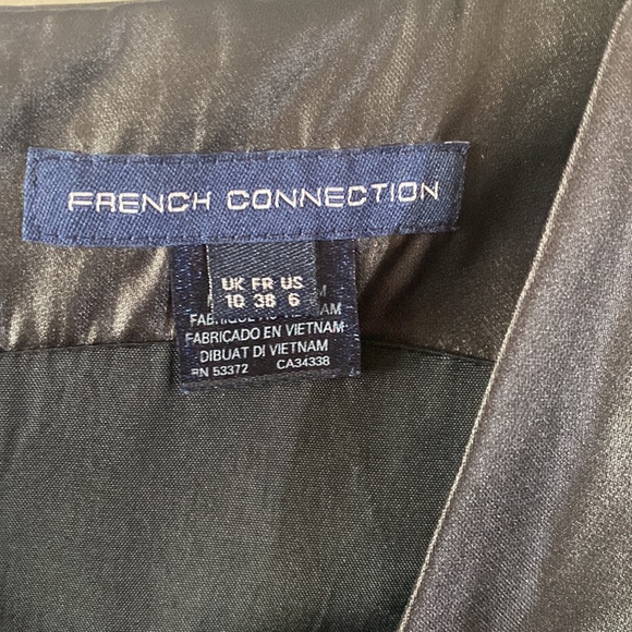 French Connection Twist Front/Wrap Style Cocktail Dress - Picture 2 of 4